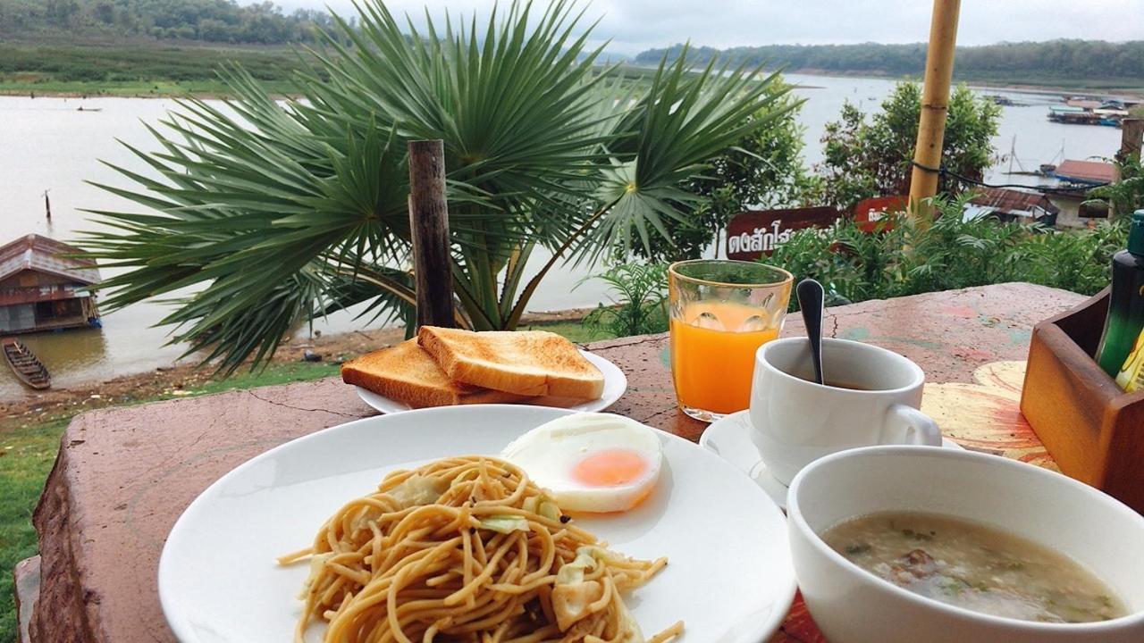 Baan Dongsak River View Sangkhla Buri Exterior foto